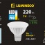 Bec LED Lumineco PRO MR16 3W GU5 3 3000K